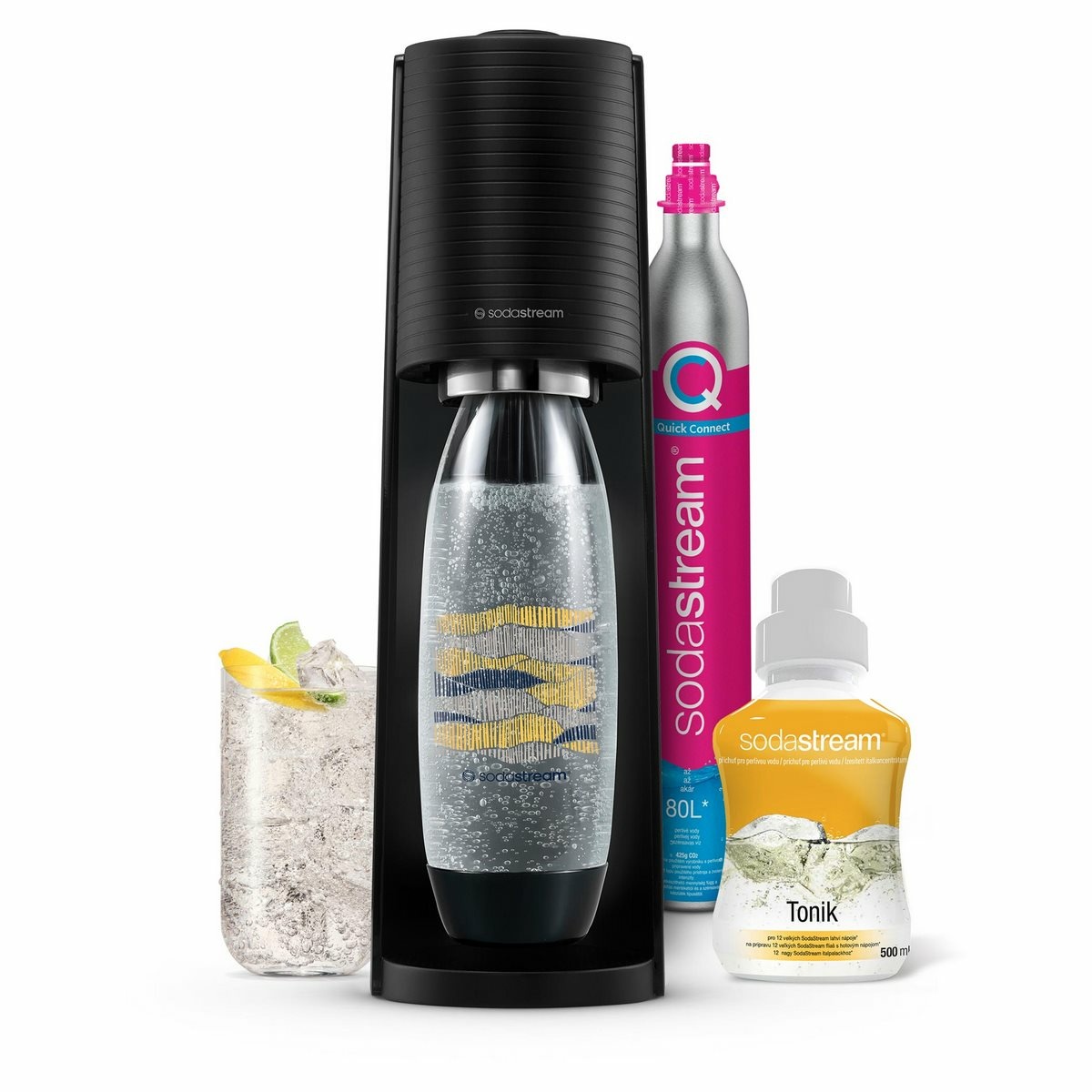 Sodastream Terra Black Tonik Megapack