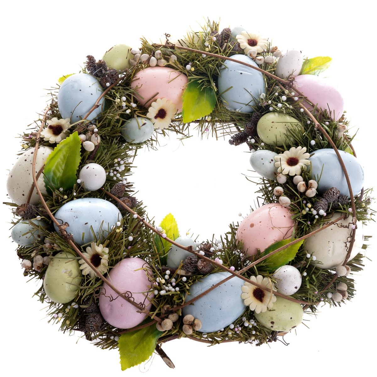 Velikonoční věnec s vajíčky Easter