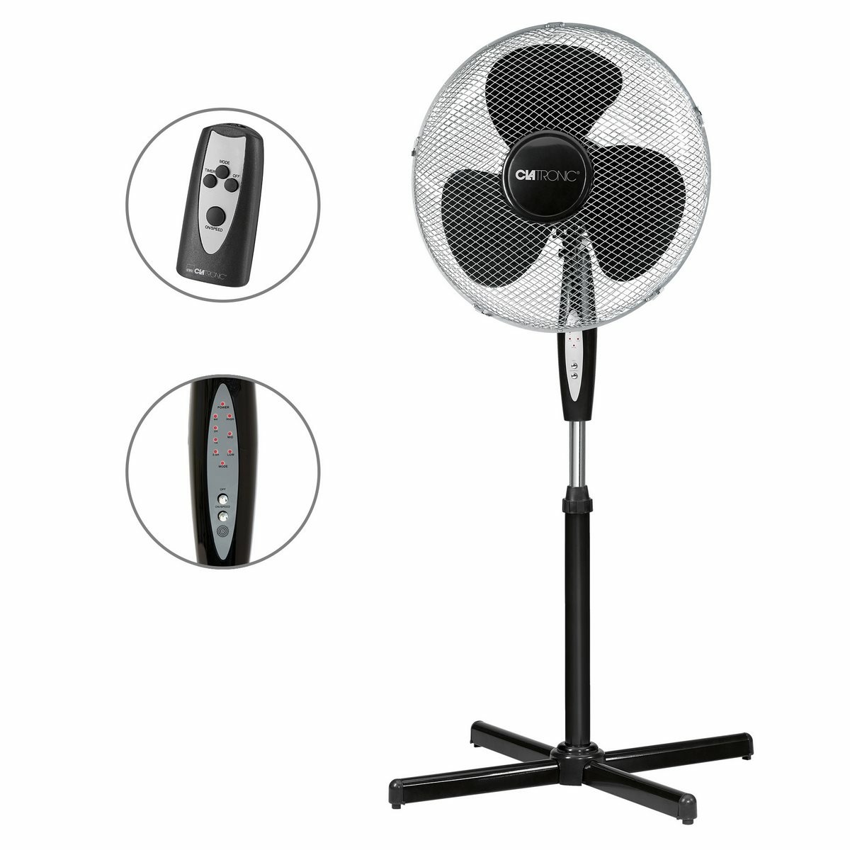 Clatronic VL 3741 stojanový ventilátor na dálkové ovládání