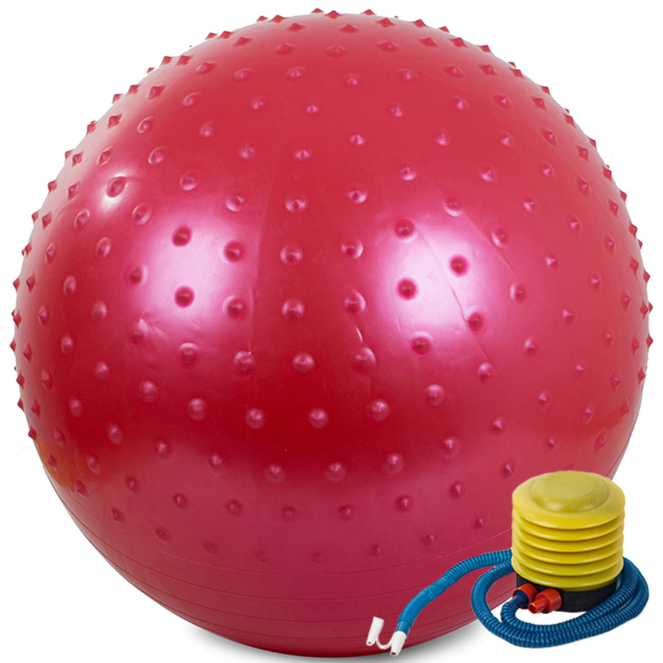 Gymnastický masážní míč 65 cm s pumpičkou