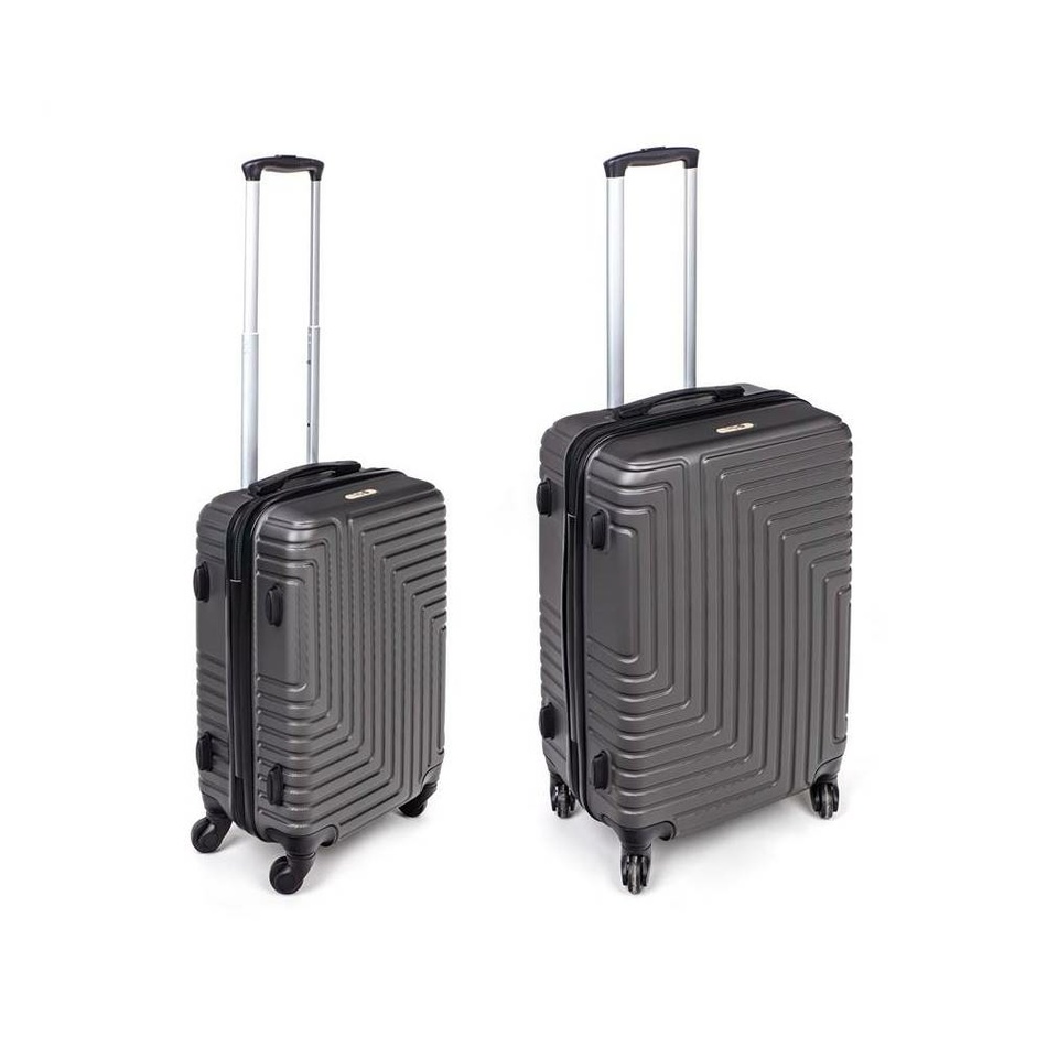 Pretty UP 2dílná sada cestovních kufrů ABS25