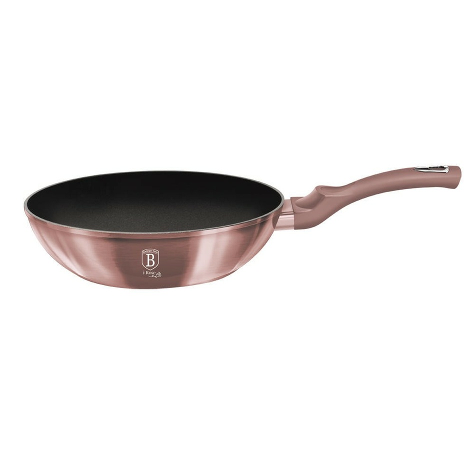 Berlingerhaus Wok s mramorovým povrchem I-Rose Edition 28 cm BH-6030