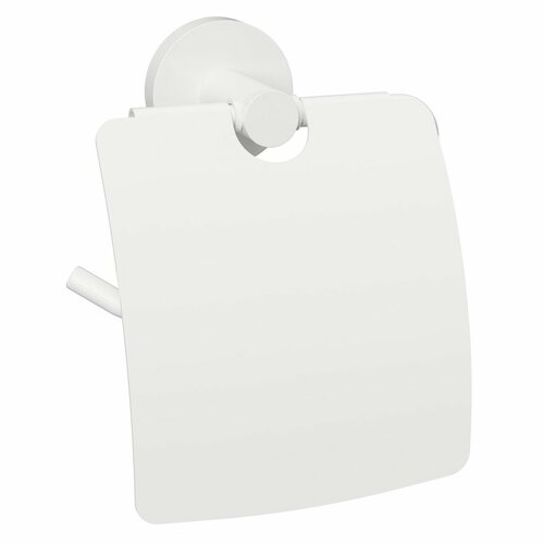 Sapho XR732W X-Round White držák toaletního papíru s krytem
