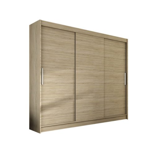 Velká šatní skříň ASTON II dub sonoma šířka 250 cm