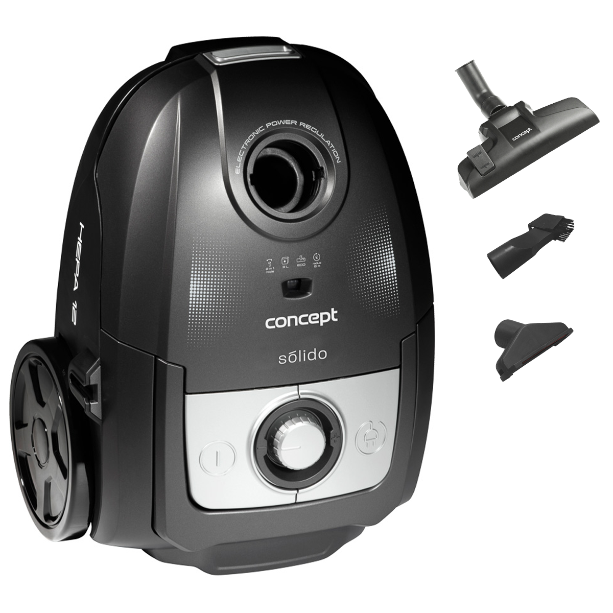 Concept VP8072 sáčkový vysavač Solido 700 W