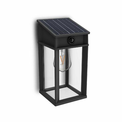 Philips Geri UltraEfficient solární LED svítidlo se senzorem antracit