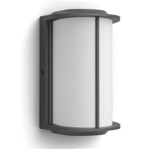 Philips Reese UltraEfficient venkovní nástěnné LED svítidlo antracit