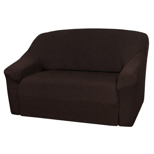 4Home Multielastický potah na dvojkřeslo Elegant hnědá