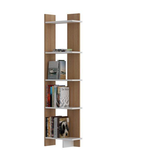 Knihovna Als Teak White