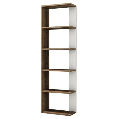 Knihovna Tower Walnut