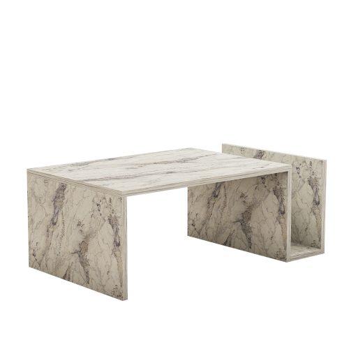 Konferenční stolek Memo Freesia Marble