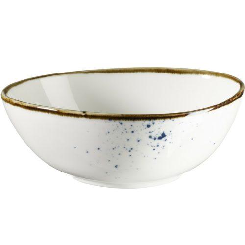 Mäser Oválná miska Pintar White modré tečky 15