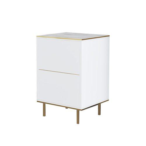 Noční stolek Imaj Marble White