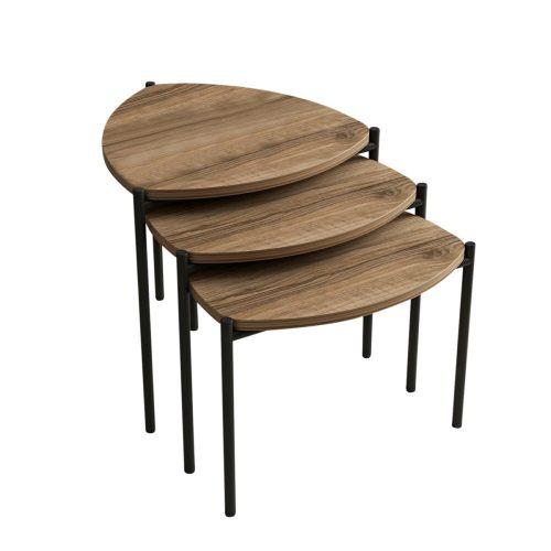 Odkládací stolek Lenny Walnut