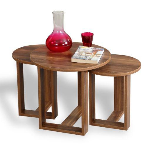 Odkládací stolek Mira Walnut