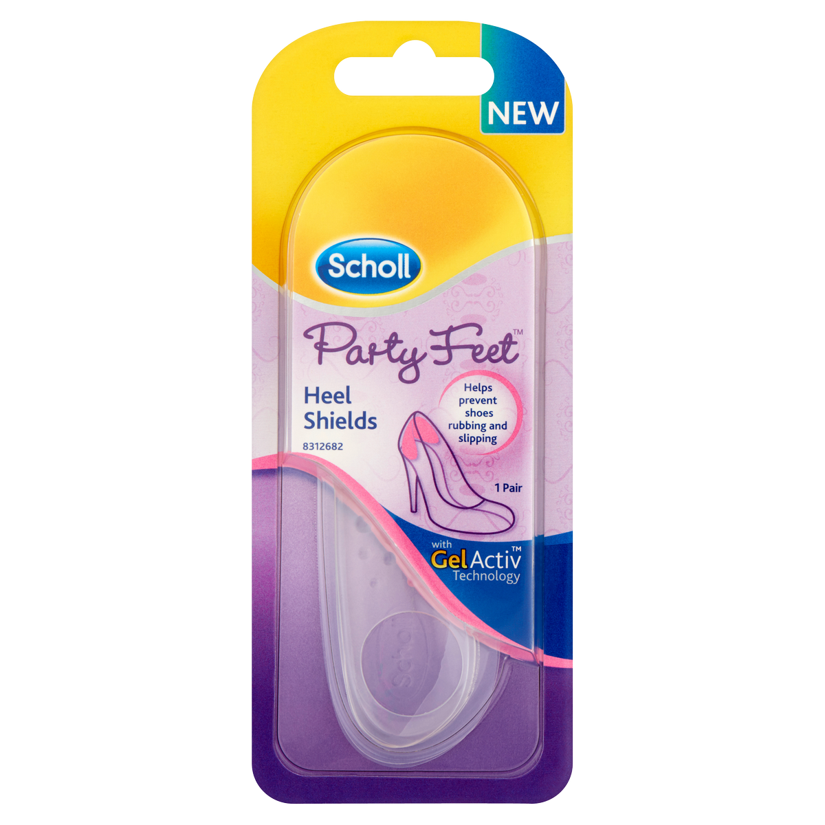Scholl Polštářky za patu Party Feet