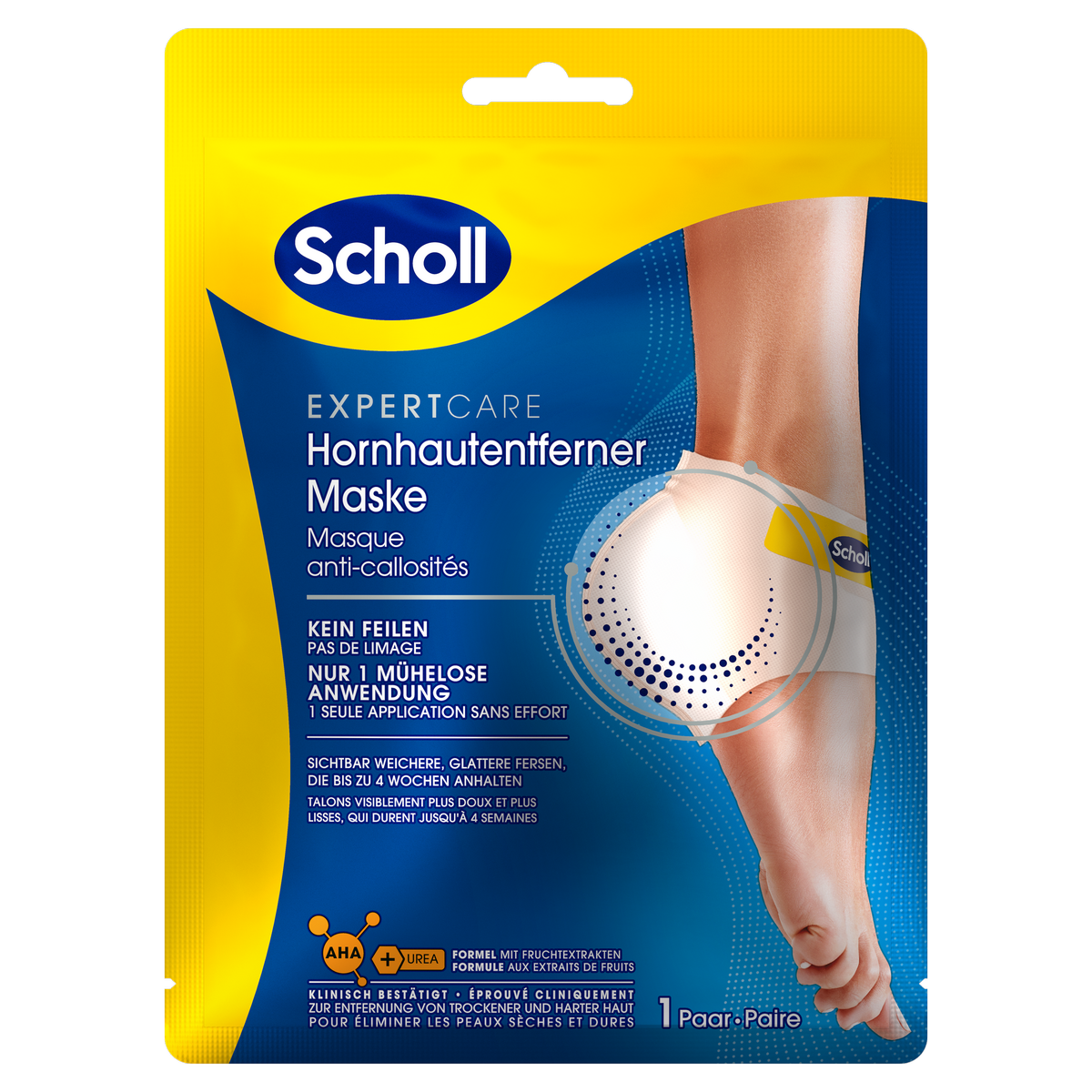Scholl Slupovací maska na nohy