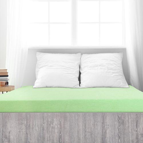 4Home froté prostěradlo Ideál zelená