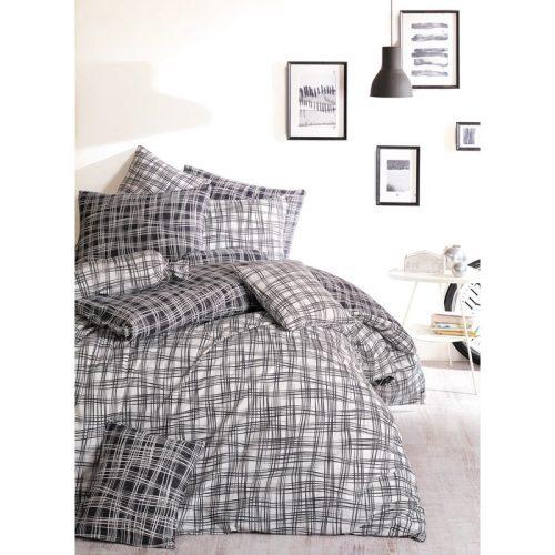 BedTex Bavlněné povlečení Straw černá