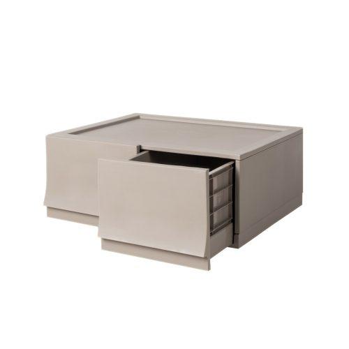 Modulární úložný box Wave twin Wood bez koleček 54