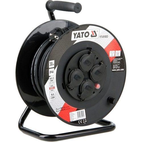 YATO YT-81053 Prodlužovací kabel na bubnu 30m 4 zásuvky